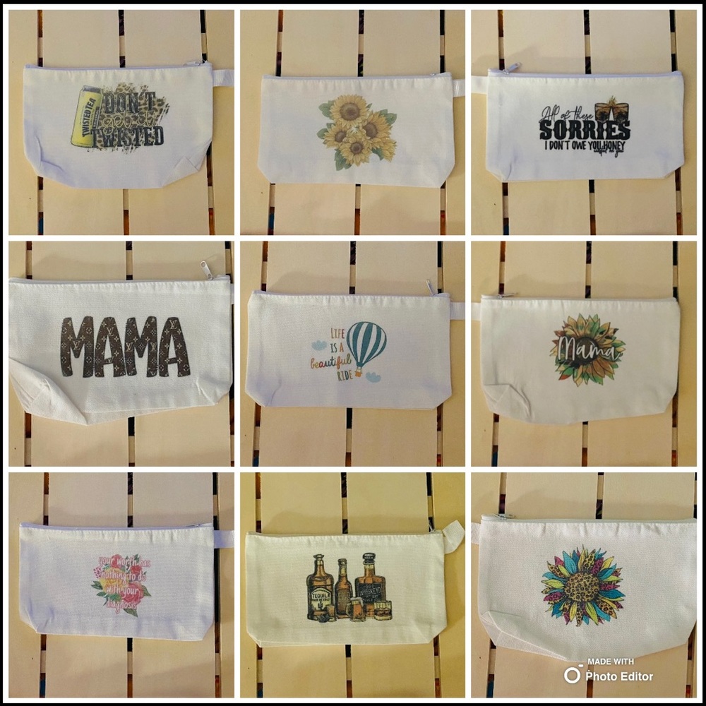 Cosmetic or Stationary Pouches